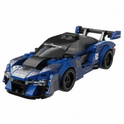CaDA Night Flash Sports Car 1/24 Scale 162 Pieces (Unassembled Brick Build Kit) - C55051W