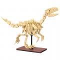 CaDA Dinosaur Fossils Velociraptor 256 Pieces (Unassembled Brick Build Kit) - C59014W