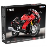 CaDa 1/6 Scale Suzuki Hayabusa Motorbike 1043 Pieces (Unassembled Brick Build Kit) - C64051W