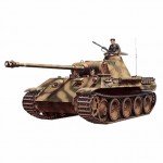 Tamiya 1/35 German Panther Medium Tank (Unassembled Plastic Kit) - 35065