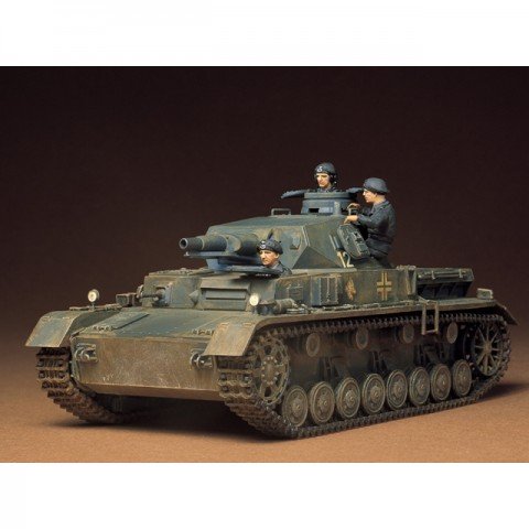 Tamiya 1/35 German PZKPW IV AUSF D Tank (Unassembled Plastic Kit) - 35096