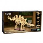 CaDA Dinosaur Fossils Stegosaurus 297 Pieces (Unassembled Brick Build Kit) - C59012W