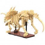 CaDA Dinosaur Fossils Triceratops 272 Pieces (Unassembled Brick Build Kit) - C59013W