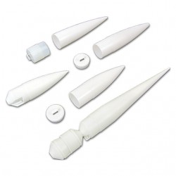 Estes Rockets NC-50 Nose Cone for Model Rockets (5 Pack) - ES3162