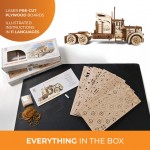 UGears VM-03 Heavy Boy Truck 3D Puzzle Mechanical Model Kit - UGR70056