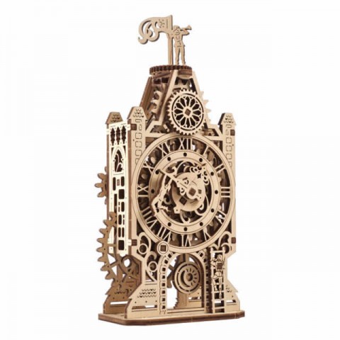 UGears Old Clock Tower 3D Mechanical Model Kit - UGR70169