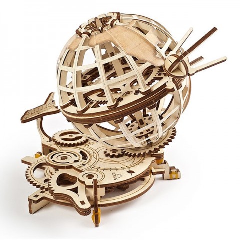 UGears Globe 3D Puzzle Mechanical Model Kit - UGR70128