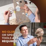 UGears Globe 3D Puzzle Mechanical Model Kit - UGR70128