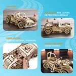 UGears Drift Cobra Racing Car 3D Puzzle Mechanical Model Kit - UGR70161