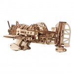UGears Mad Hornet Airplane 3D Puzzle Mechanical Model Kit - UGR70183