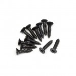 HPI TP Flat Head Screw M2.6x12mm (12 Screws) - 101273