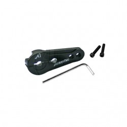 Answer RC 23T Clamping Servo Horn for Sanwa, KO and Airtronics Servos (Black) - ANSSH0023-B