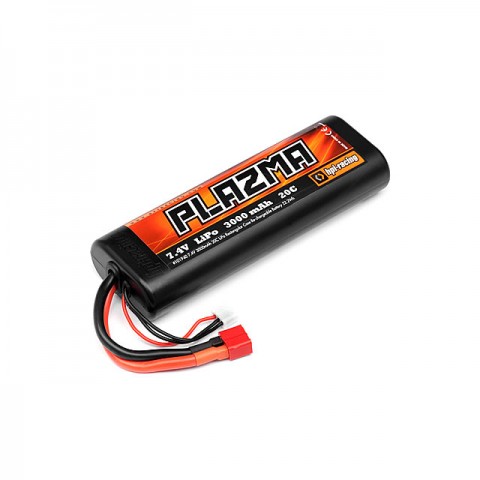 HPI Plazma 7.4v 3000mAh 20C LiPo Stick Pack Battery with Deans Plug - 101940