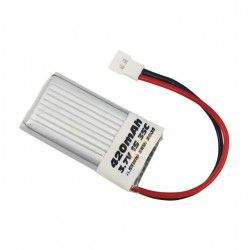 Overlander 420mAh 3.7v 1S 35C LiPo Battery with Hubsan Connector - OL-3602