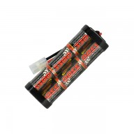 Overlander 3300mah 7.2v NiMh Battery Pack SubC for RC Car, Boat, Bike Battery with Tamiya Plug - OL-2588