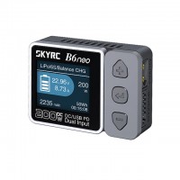 Sky RC B6 Neo DC Charger/Discharger for LiPo, LiFe, LiHV and NiMh Batteries (Black) - SK-100198-02