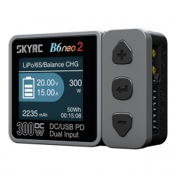 Sky RC B6 Neo 2 DC Smart Charger/Discharger for LiPo, LiFe, LiHV and NiMh Batteries (Black) - SK-100225-02