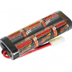 Overlander 5000mah 7.2v NiMh Battery Pack SubC for RC Car, Boat, Bike Battery with Tamiya Plug - OL-1596