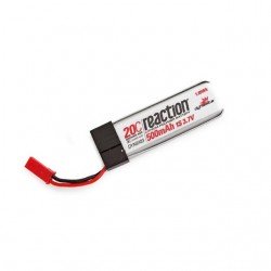 Dynamite Reaction 3.7volt 500mAh 1S 20C LiPo Battery fits 120SR and mQX - DYN9103