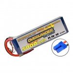 Overlander 5000mAh 11.1v 3S 35C Supersport Pro LiPo Battery with EC5 Connector - OL-2577-EC5