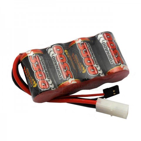 Overlander 3300mah 4.8v SubC NiMh Battery with Tamiya Plug - OL-2589