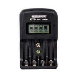 Overlander NX4 IQ Smart Charger for NiMh/NiCd AA, AAA and 9V Batteries - OL-2928