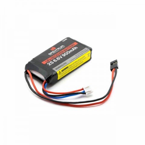 Spektrum 6.6V 900mAh 2S LiFe Receiver Battery - SPMB900LFRX