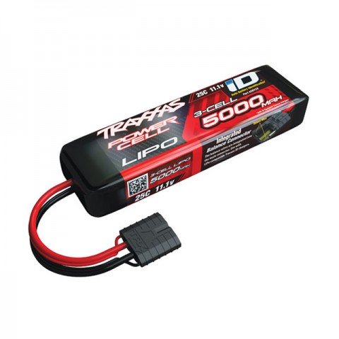 Traxxas 5000mAh 11.1V 3S 25C LiPo Battery ID Connector - TRX2872X