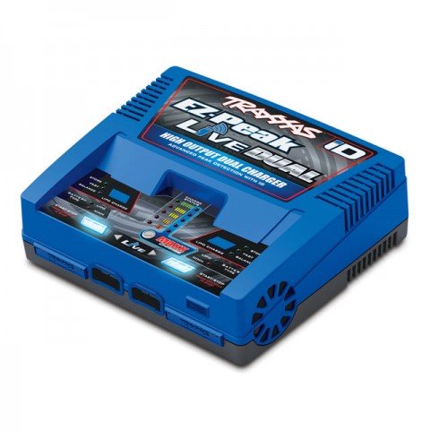 Traxxas EZ-Peak Live Dual 200W NiMh and LiPo ID Battery Charger - TRX2973T