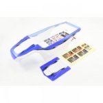 FTX Outlaw Brushless Pre-Painted Body Shell with Decals (Blue) - FTX8350B