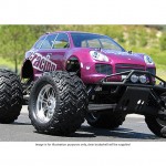 HPI Porsche Cayenne Turbo 1/10 Clear Body Shell (Savage/200mm) - 17512