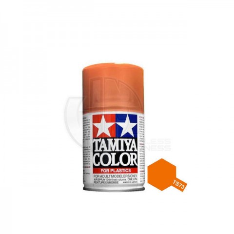 Tamiya TS-73 Clear Orange 100ml Acrylic Spray Paint - TS-85073