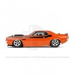 HPI 1970 Dodge Challenger Clear Body Shell (200mm) - 105106