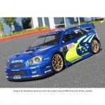 HPI Subaru Impreza WRC 2004 Monte Carlo Rally Clear Body Shell (200mm/WB255mm) - 17505