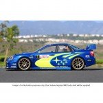 HPI Subaru Impreza WRC 2004 Monte Carlo Rally Clear Body Shell (200mm/WB255mm) - 17505
