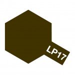 Tamiya LP-17 Linoleum Deck Brown Lacquer Paint Bottle (10ml) - 82117