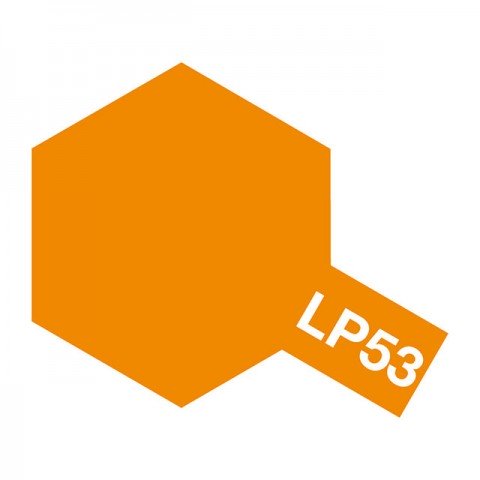 Tamiya LP-53 Clear Orange Lacquer Paint Bottle (10ml) - 82153