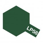 Tamiya LP-58 NATO Green Lacquer Paint Bottle (10ml) - 82158