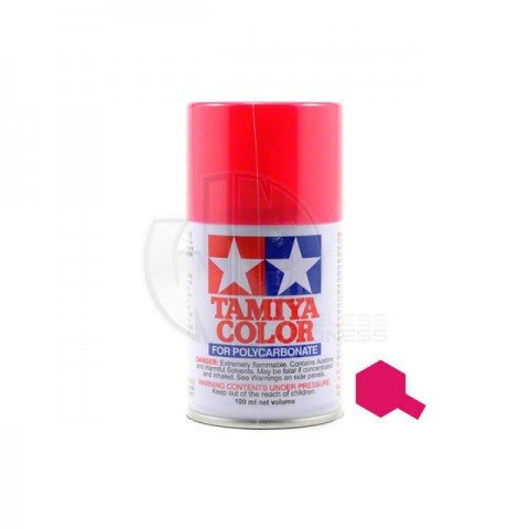 Tamiya PS-33 Cherry Red 100ml Polycarbonate Spray Paint - 86033