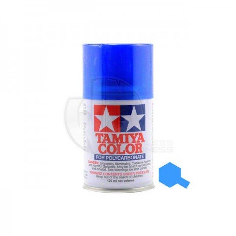 Tamiya PS-38 Translucent Blue 100ml Polycarbonate Spray Paint - 86038