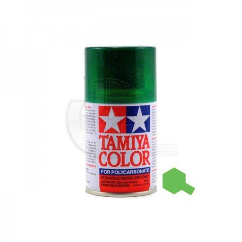 Tamiya PS-44 Translucent Green 100ml Polycarbonate Spray Paint - 86044