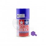 Tamiya PS-45 Translucent Purple 100ml Polycarbonate Spray Paint - 86045
