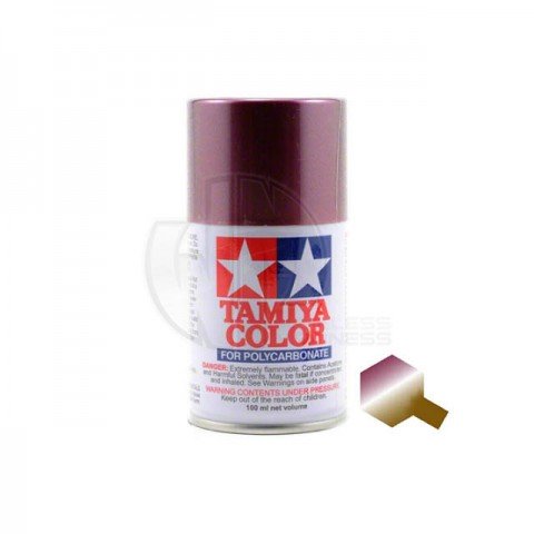 Tamiya PS-47 Iridescent Pink/Gold 100ml Polycarbonate Spray Paint - 86047