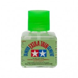 Tamiya Cement  Extra Thin Liquid Adhesive for Plastic Hobby Kits (40ml) - 87038