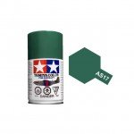 Tamiya AS-17 Dark Green (IJA) 100ml Spray Paint for Scale Models - AS86517