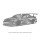 Maverick Strada DC Drift Car Clear Body Shell - MV22748