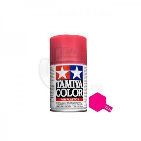 Tamiya TS-74 Clear Red 100ml Acrylic Spray Paint - TS-85074