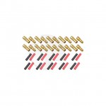 Logic RC 3.5mm Gold Connector Set with Heat Shrink (10 Pairs) - FS-GC03-10