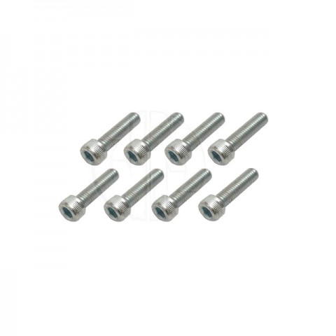 FlightLine M5 x 25mm Socket Head Bolt (Pack of 8 Bolts) - HFL9725