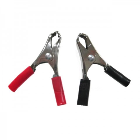 Etronix 50mm Crocodile Clips (Pair) - ET0616 Etronix 50mm Crocodile Clips (Pair) - ET0616